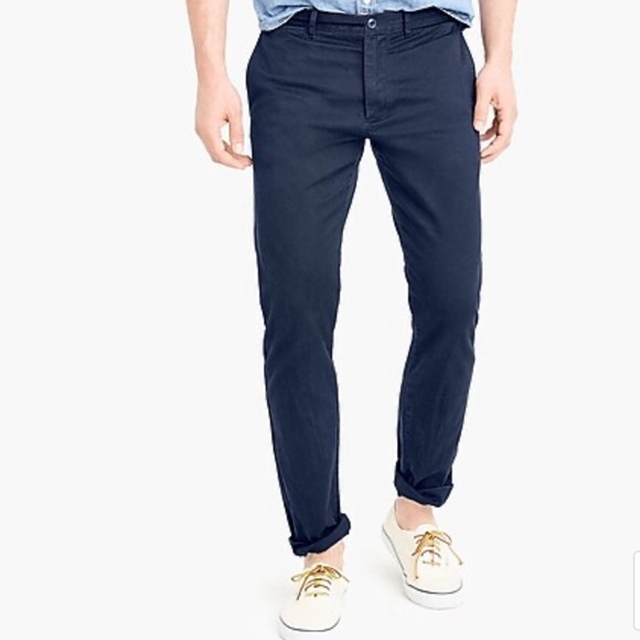 navy blue chino pants